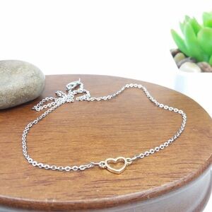 🔥 Clearance 🔥 Elegant Stainless Steel Silver & Gold Heart Necklace